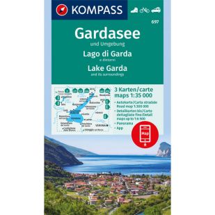 KP697 Gardasee und Umgebung - 3 kaarten !