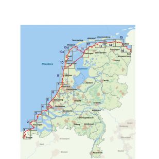 Fietsen langs de Noordzeekust