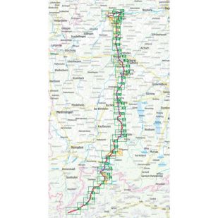 Lech Radweg Bikeline Kompakt fietsgids