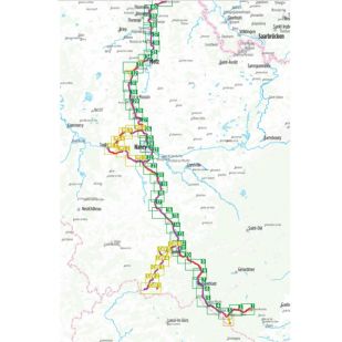 Mosel Radweg Frankreich Bikeline (2025)
