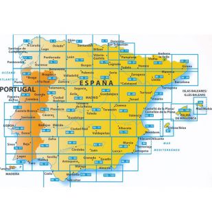Spanje Portugal Michelin Wegenatlas