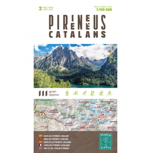 Pyrénées catalanes - 2 maps
