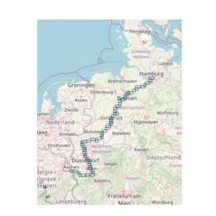 Eurovelo 3: Pilgerroute Hamburg - Aachen Bikeline