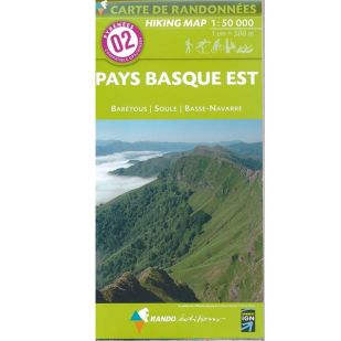 Pyrénées Carte no.2: Pays Basque Est !