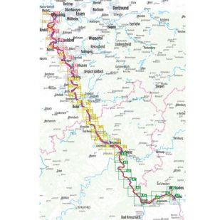Rhein Radweg 3 Bikeline Fietsgids (2025)