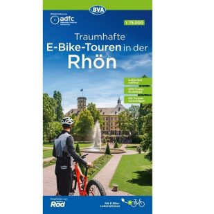 E-Bike-Touren in der Rhön (Regionalkarte)