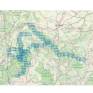 Rhon Radweg / Rennsteig Radweg Bikeline Fietsgids
