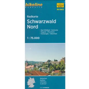 Schwarzwald Nord Radkarte - RK-BW05 !