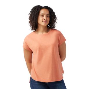 A - Smartwool Women's Short Sleeve Swing Top - Terracotta