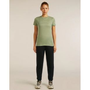 Icebreaker Women 150 Tech Lite Sparkling Stars - Lichen