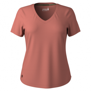  Smartwool Women's Active Ultralite V-Neck Short Sleeve