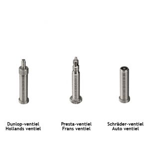 XLC - Adapter voor Dunlop of Presta naar Schräder Ventiel