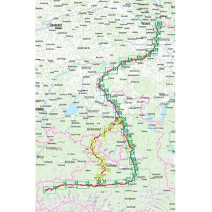 Tauern Radweg Bikeline Fietsgids (2024)