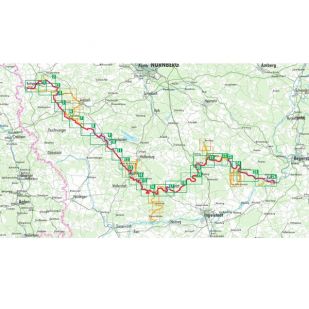 Altmühl Radweg Bikeline Fietsgids