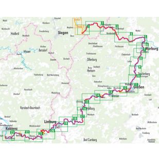 Lahn Radweg Bikeline Fietsgids !
