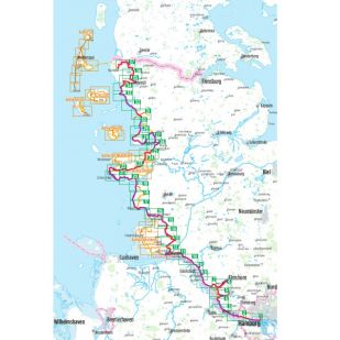 Nordseeküsten Radweg 3 Bikeline Fietsgids !