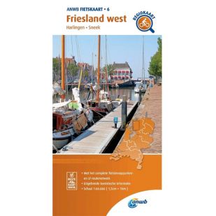 ANWB Regiokaart 6 Friesland West !