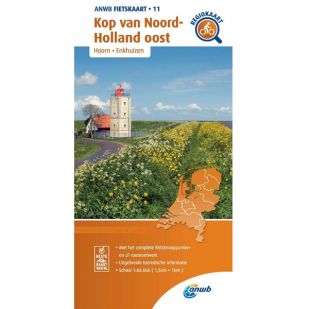 A - ANWB Regiokaart 11 Kop van Noord-Holland Oost
