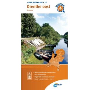 ANWB Regiokaart 15 Drenthe Oost !  