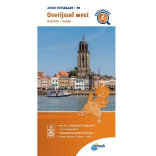 ANWB Regiokaart 20 Overijssel West ! 