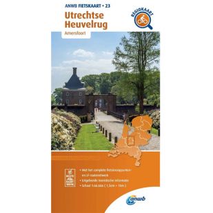 ANWB Regiokaart 23 Utrechtse Heuvelrug ! 