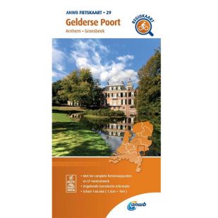 ANWB Regiokaart 29 Gelderse Poort ! 