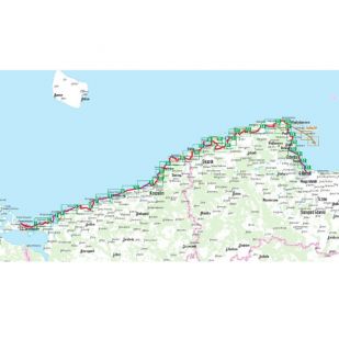 Ostseekusten Radweg 3 Bikeline Fietsgids