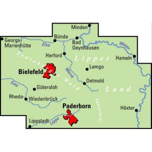 Ostwestfalen (Regionalkarte)