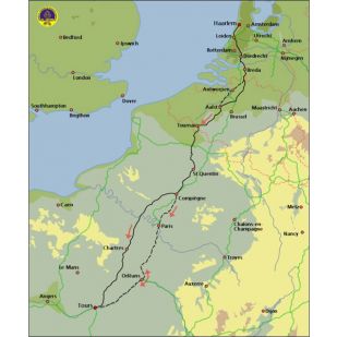 St. Jacobs fietsroute deel 1 (dec. 2024)