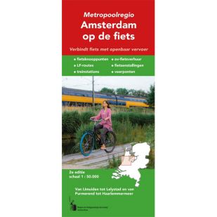 Amsterdam op de fiets - metropoolregio - fietskaart