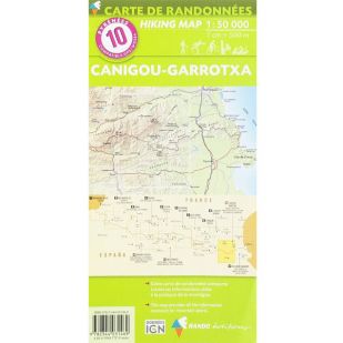 Pyrénées Carte no.10: Canigou