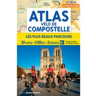 Atlas Vélo de Compostelle - les plus beaux parcours 