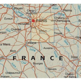 IGN Top100 D75E Île-de-France Est 