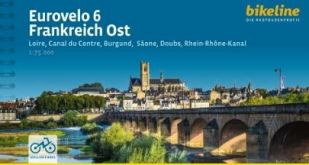 Eurovelo 6 Frankreich Ost Bikeline Fietsgids (2024)
