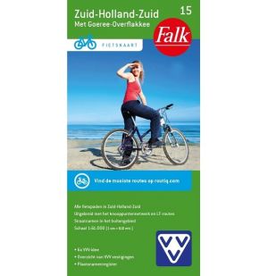 Falk Fietskaart 15 Zuid-Holland-Zuid (2024)