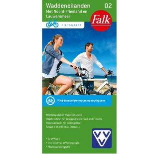 Falk Fietskaart 2 Waddeneilanden (2024)