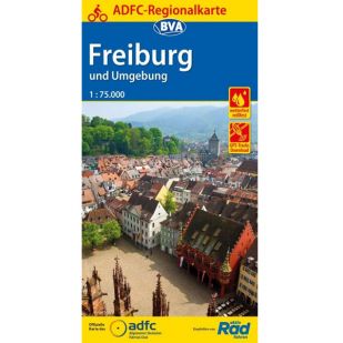 Freiburg und Umgebung (Regionalkarte)
