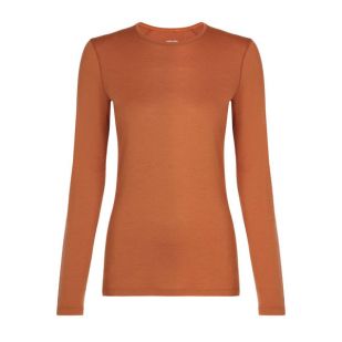 Icebreaker Women 200 Oasis Long Sleeve - Dusty Clay