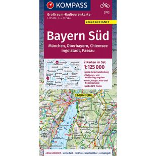 KP3712 Radkarte Bayern Sud