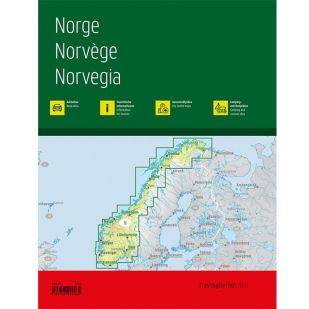 F&B Noorwegen Road Atlas 1:250.000 / 1: 400.000 (2024)