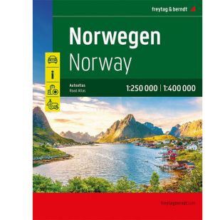 F&B Noorwegen Road Atlas 1:250.000 / 1: 400.000 (2024)