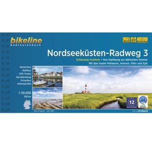 Nordseeküsten Radweg 3 Bikeline Fietsgids