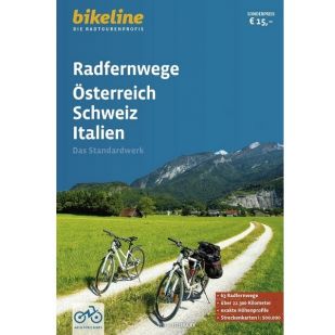 Radfernwege Österreich-Schweiz-Italien Bikeline (2025)