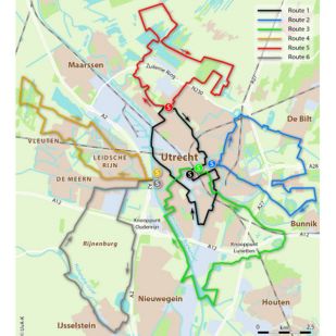 Utrecht Fietsstad, van stad naar rand