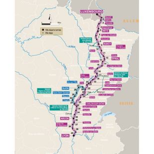 La Voie Bleue: Moselle-Saône à vélo (Chamina)