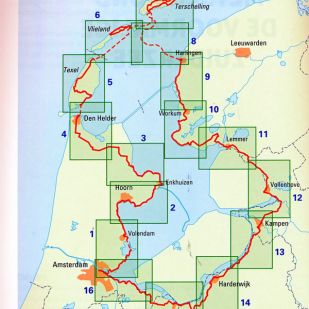 Fietsen rond de voormalige Zuiderzee