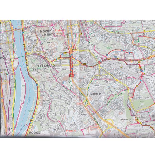 Praag fietskaart Shocart